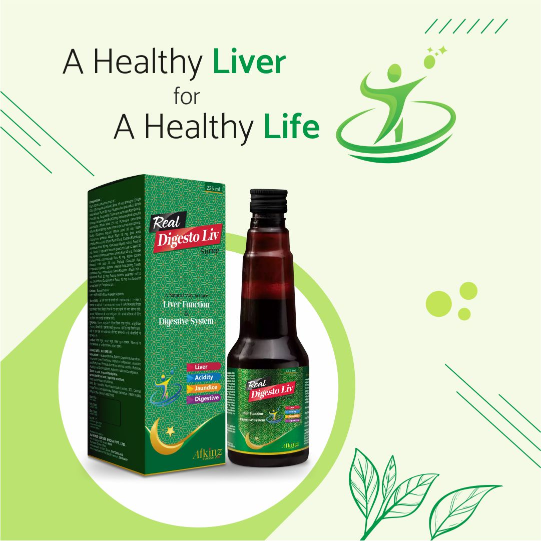Real Digesto Liv Syrup – A natural way to cure liver function and Digestive system