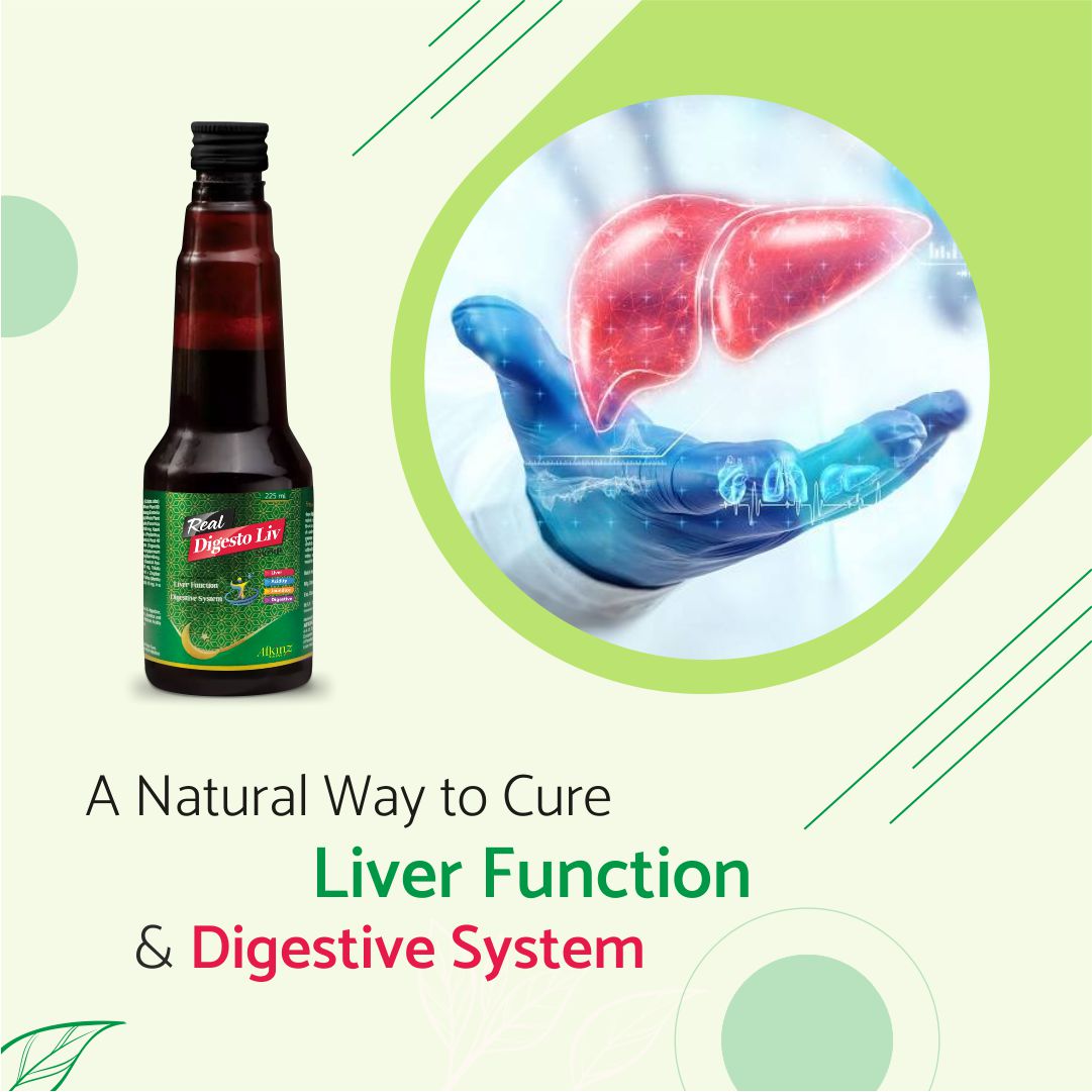 Real Digesto Liv Syrup – A natural way to cure liver function and Digestive system