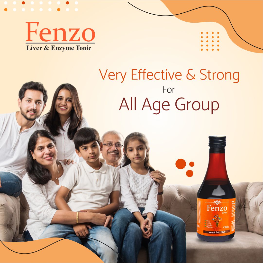 Fenzo Ayurvedic Digestive Syrup – Your Natural Solution for Acidity, Constipation, and Gas with Boosted Digestive Immunity (Pack of 3)