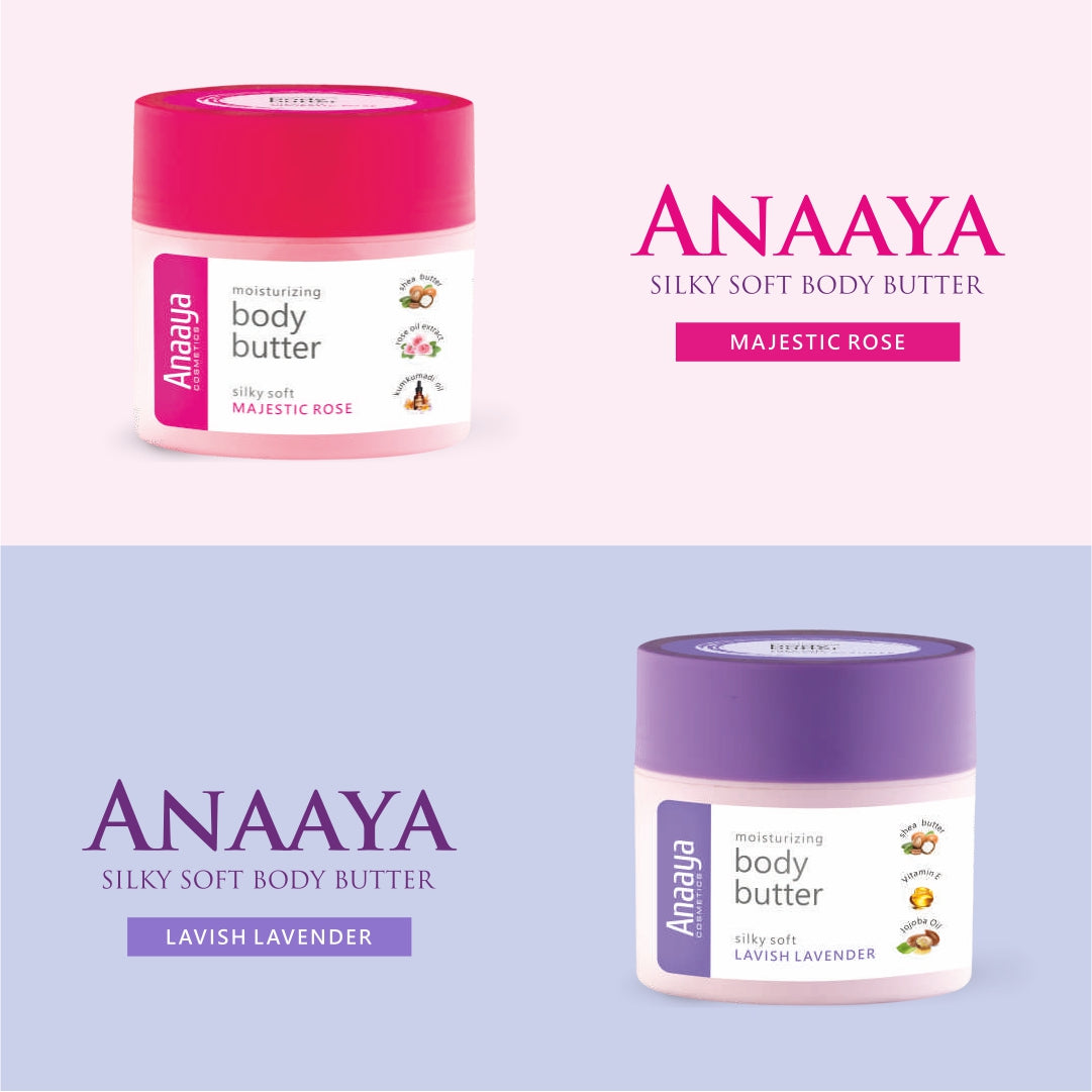 Anaaya Body Butter Cream | Moisturize skin Upto 72 Hour