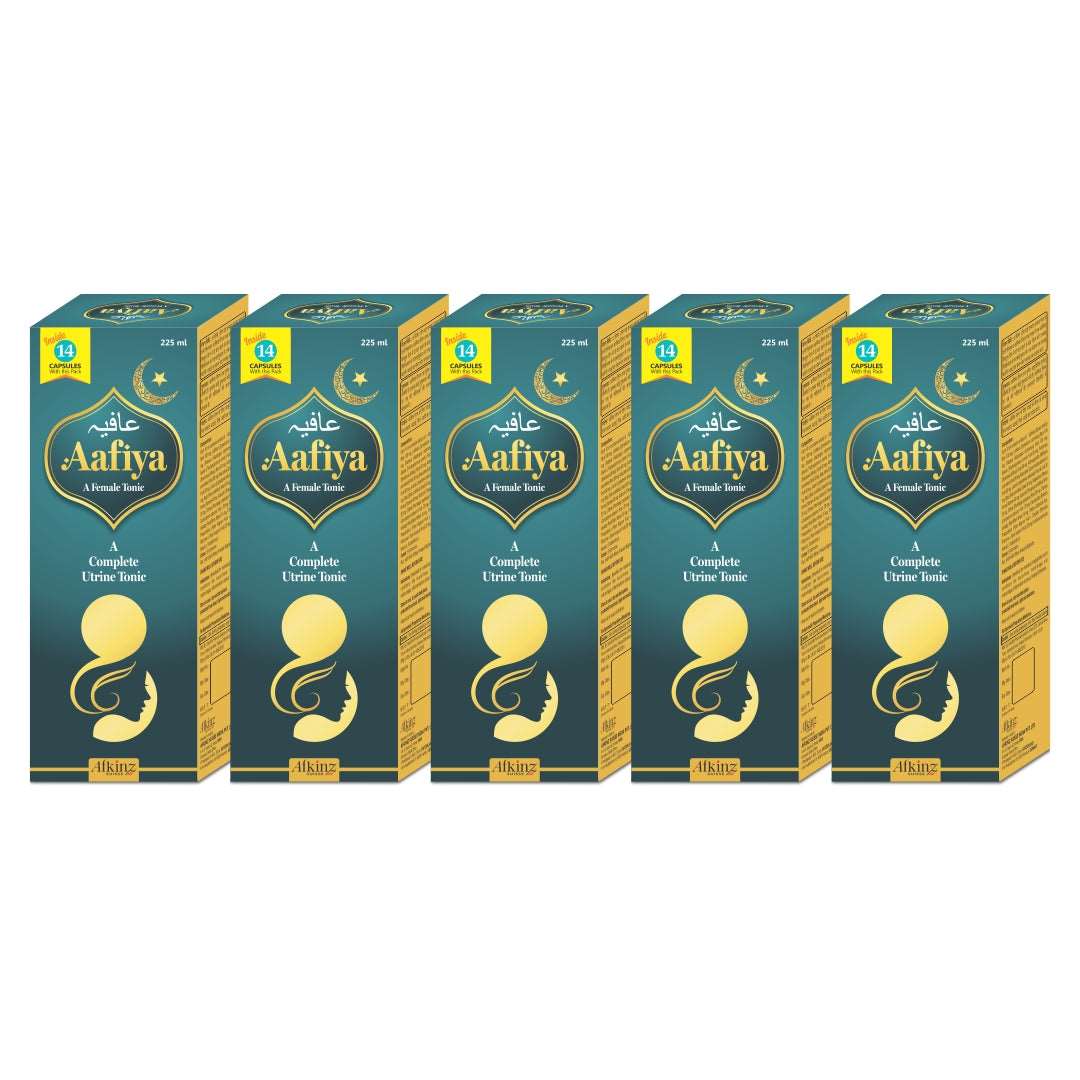 Aafiya UnaniSyrup Formulation For Female Uterine Problems, leukorrhea