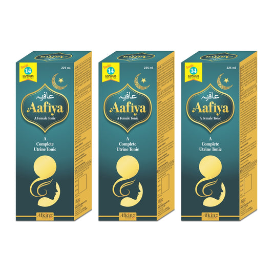 Aafiya UnaniSyrup Formulation For Female Uterine Problems, leukorrhea