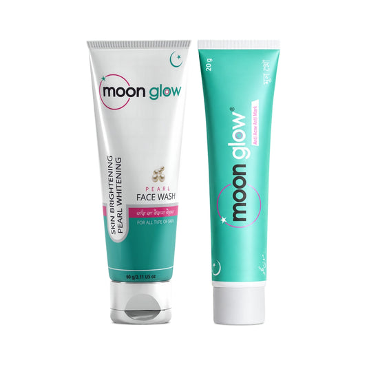 Moon Glow Cream & Pearl Face Wash Combo pack