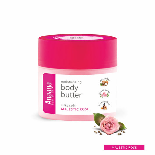 Anaaya Body Butter Cream | Majestic Rose | Moisturize skin Upto 72 Hour