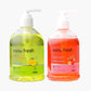 Nano Fresh Yuzu & mint and Strawberry & vanilla Cleansing Hand Wash 2 X 300ml | Shea Butter and Glycerin | Kills 99.9% Harmful Germs