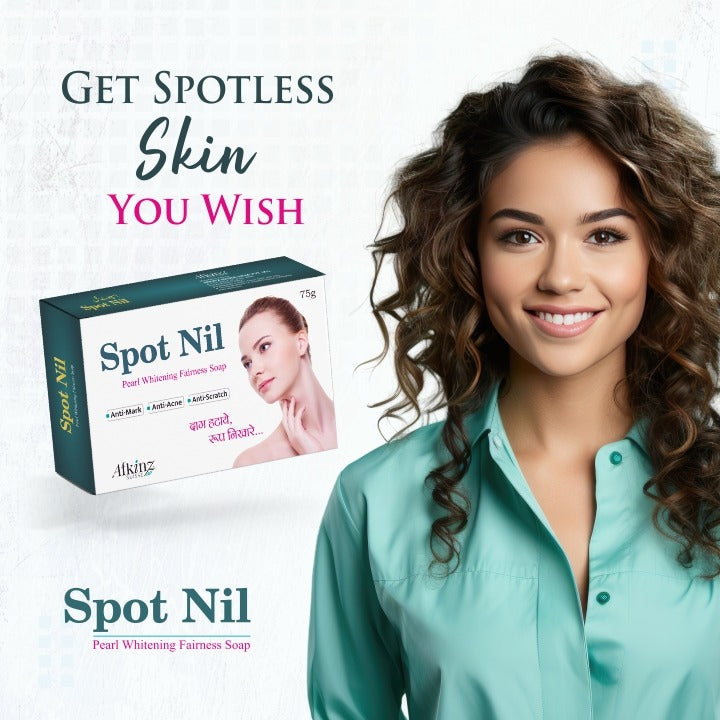 Spot nil pearl fairness Soap (Pack of 5)