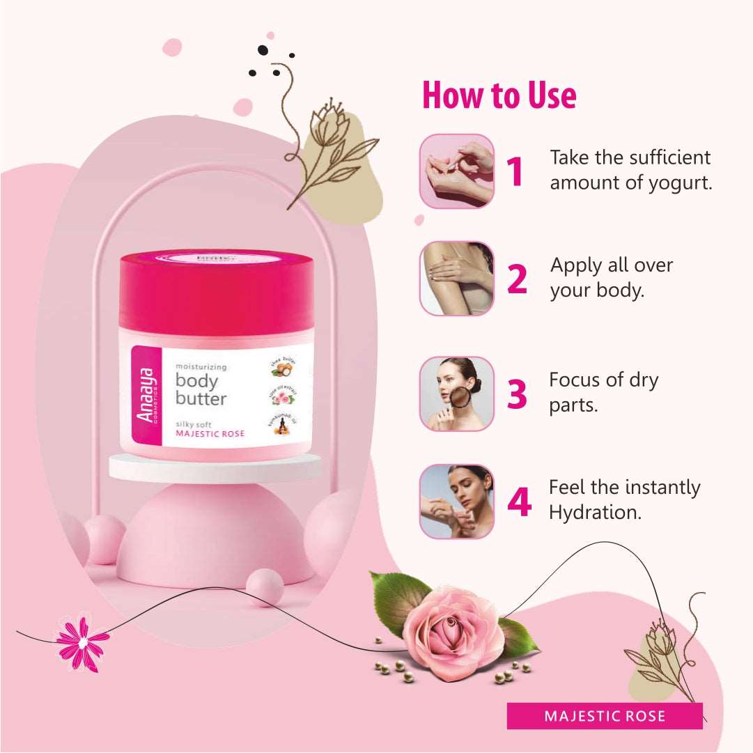 Anaaya Body Butter Cream | Moisturize skin Upto 72 Hour