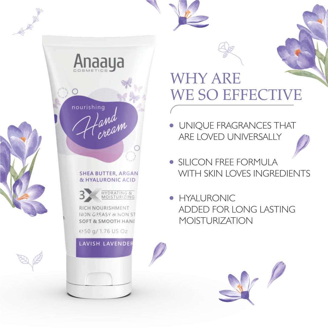 Anaaya Nourishing Lavish Lavender Hand Cream