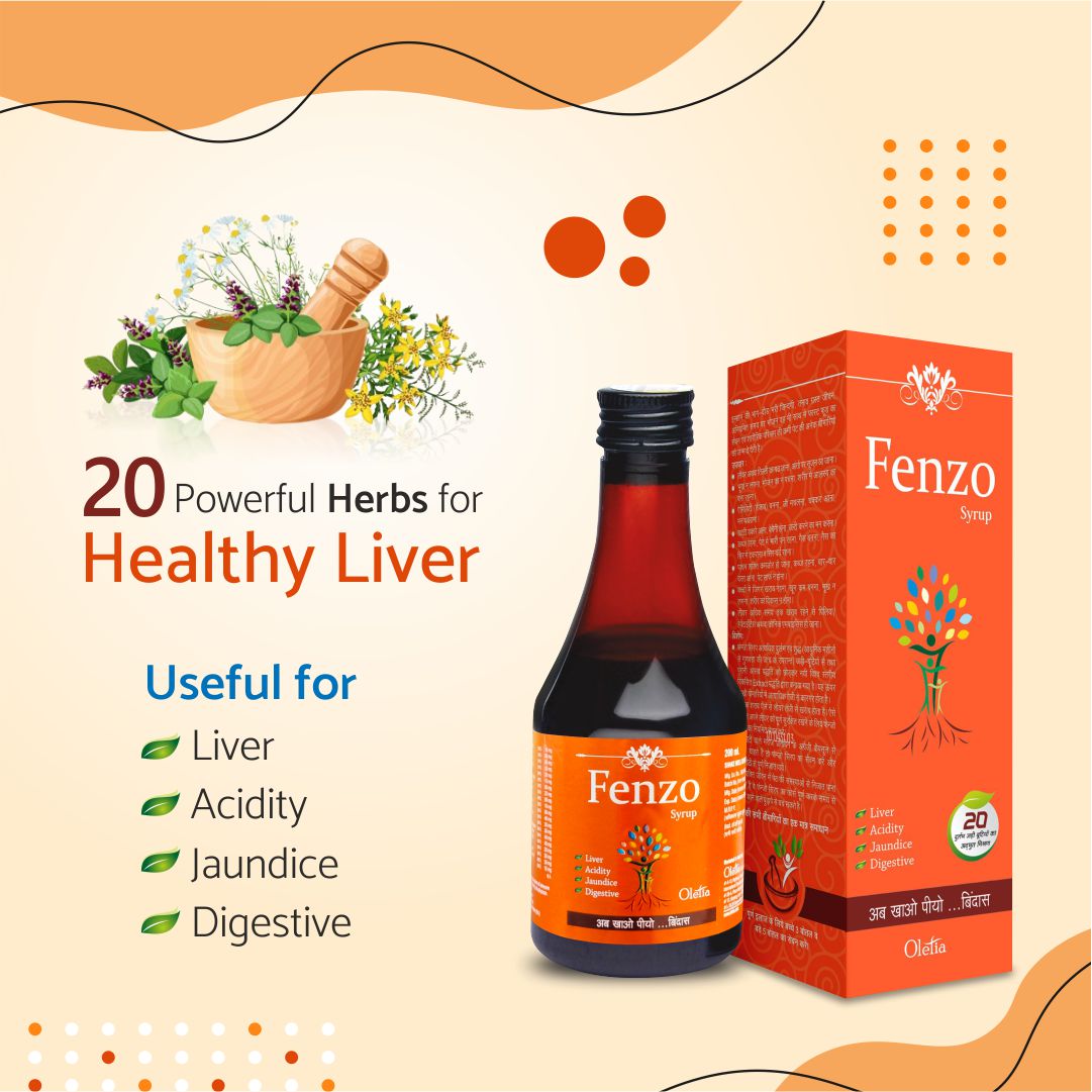 Fenzo Ayurvedic Digestive Syrup – Your Natural Solution for Acidity, Constipation, and Gas with Boosted Digestive Immunity (Pack of 3)