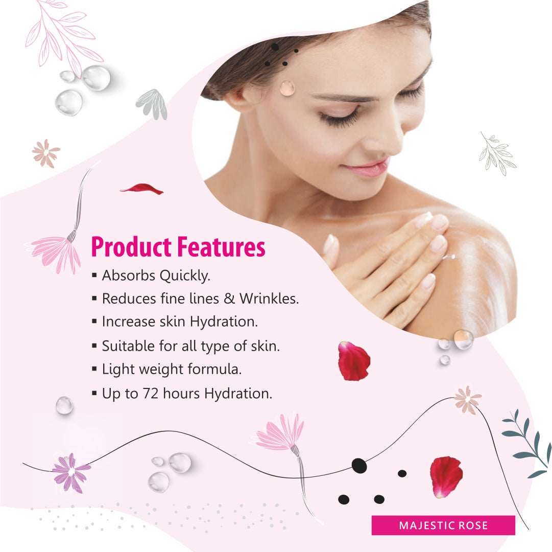 Anaaya Revitalizing Body Yogurt | Majestic Rose | Instant Absorb, Deep Penetrate, Light Weight and Non Sticky 200ml