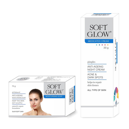 Soft Glow Cream & Soap Combo Pack - Olefia Biopharma Limited