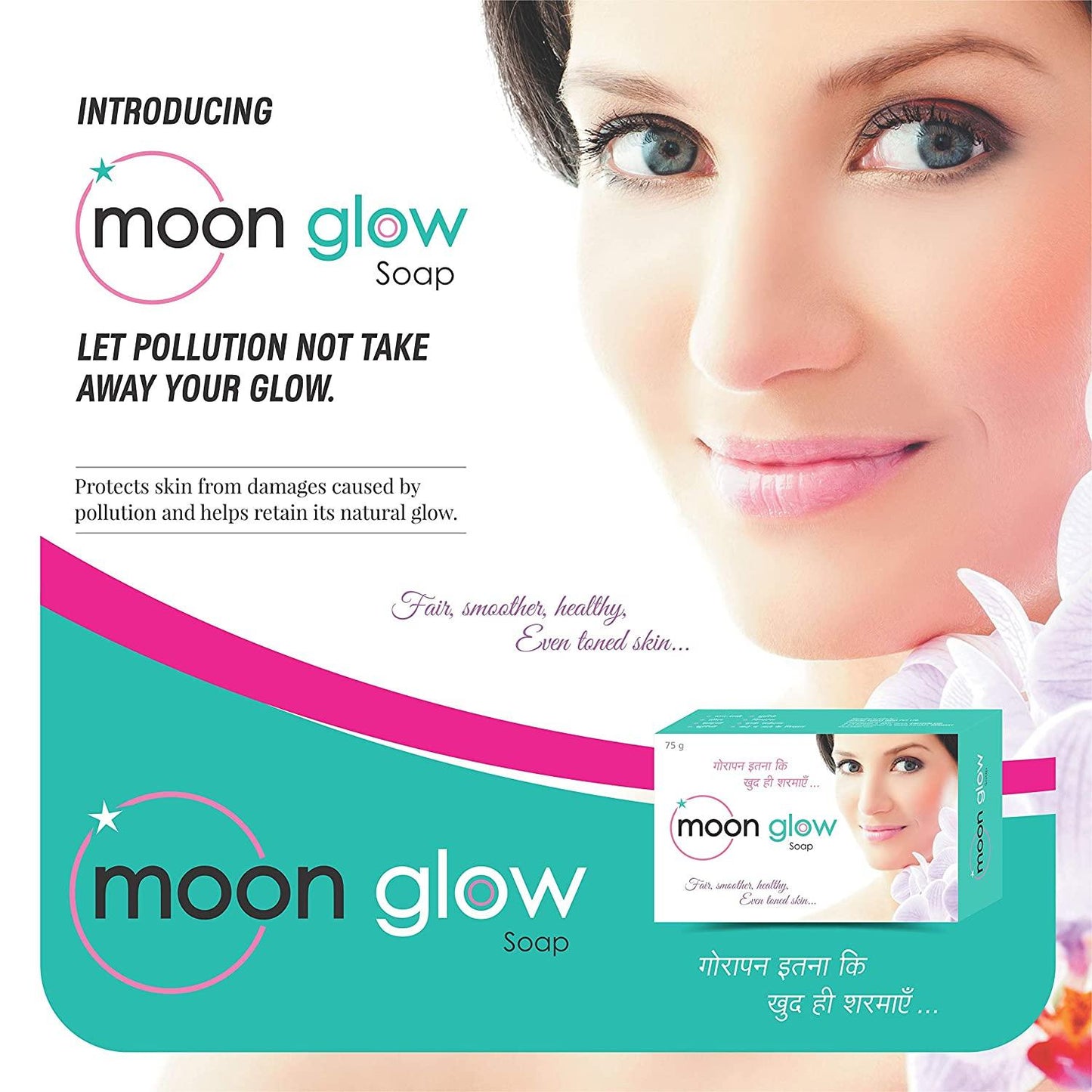 Moon Glow 2 Cream & 2 Soap Combo Pack For Acne , Dark Circle , Pimple - Olefia Biopharma Limited
