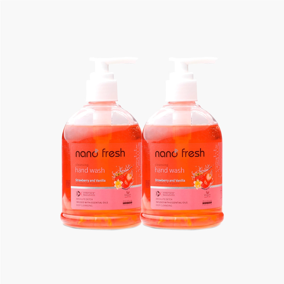 Nano Fresh Strawberry and Vanila Cleansing hand wash